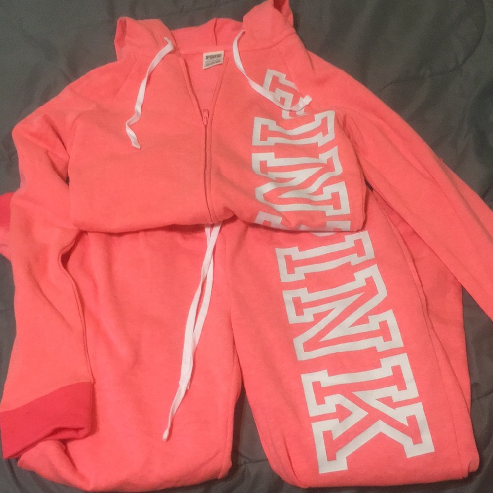 Victoria secret jogging suit